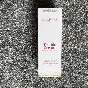 Clarins DOUBLE SERUM | Anti Aging Face Serum 75ml bottle